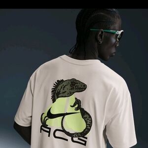 Nike ACG Cream and Black Reptile Tee